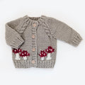 Huggalugs: Mushroom Cardigan