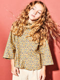 Brown Floral Shirt
