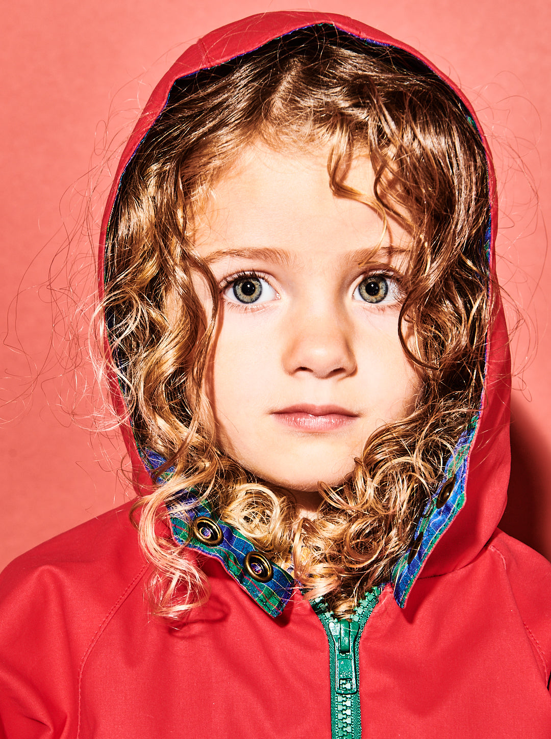 Red Wax Waterproof Jacket