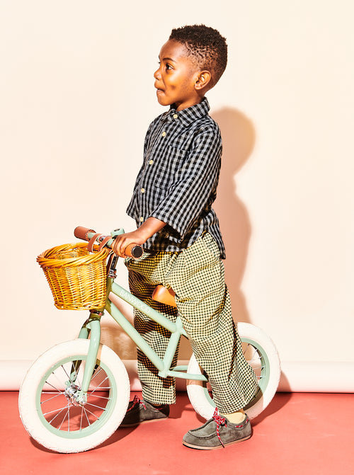 Brushed Cotton Gingham Shirt
