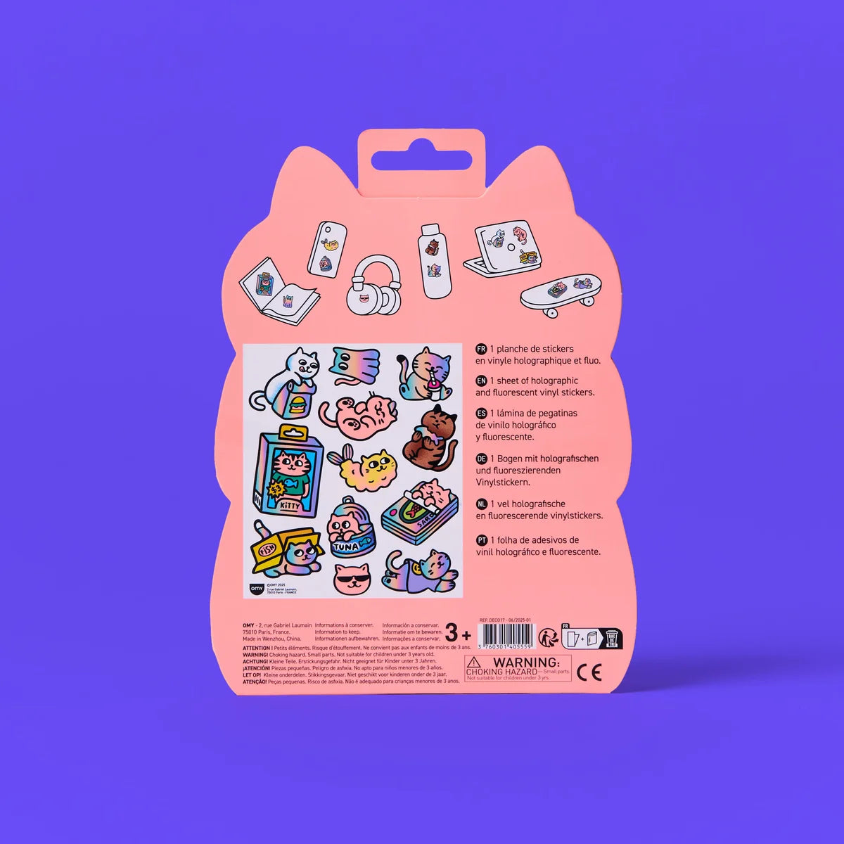 OMY: Kitty Stickers