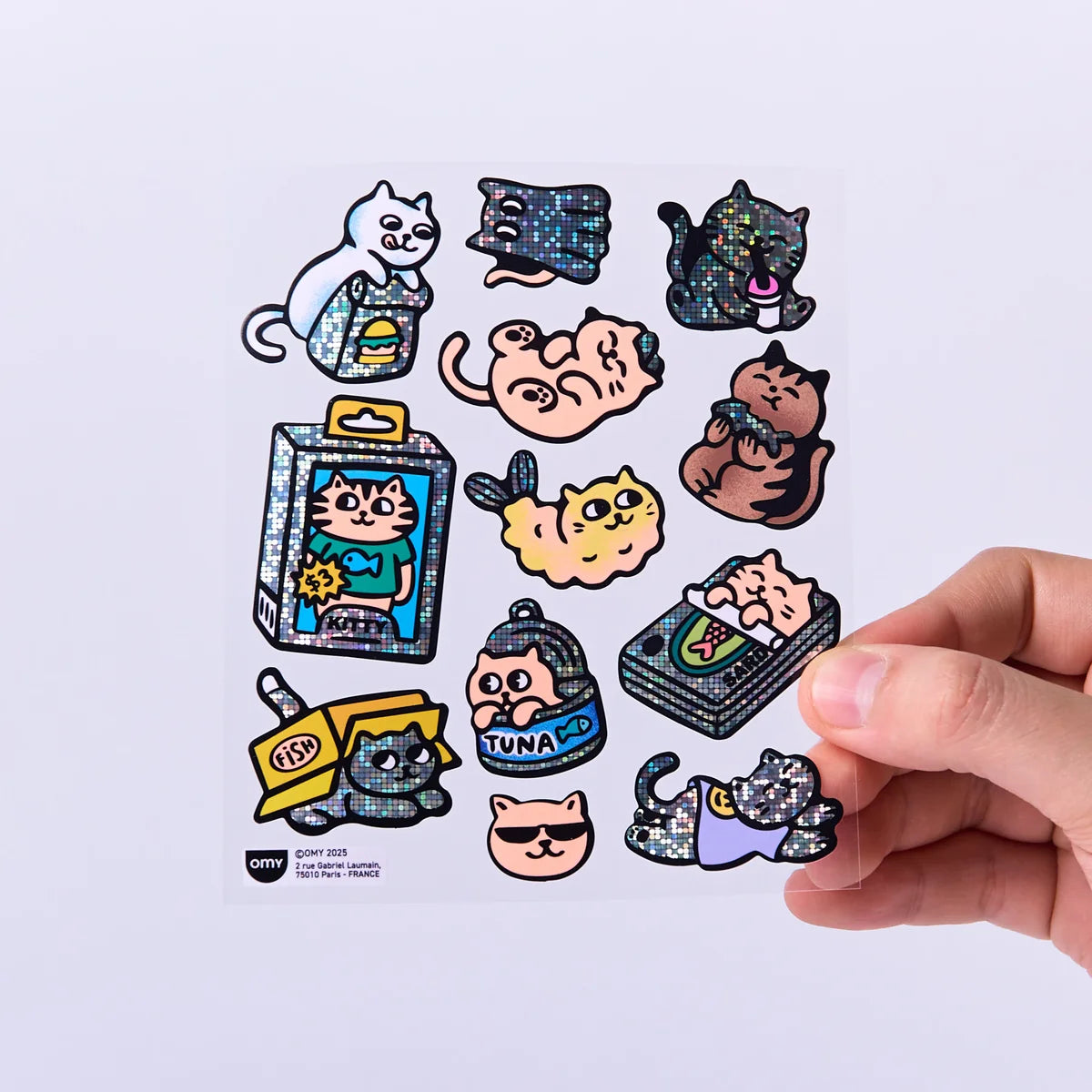 OMY: Kitty Stickers