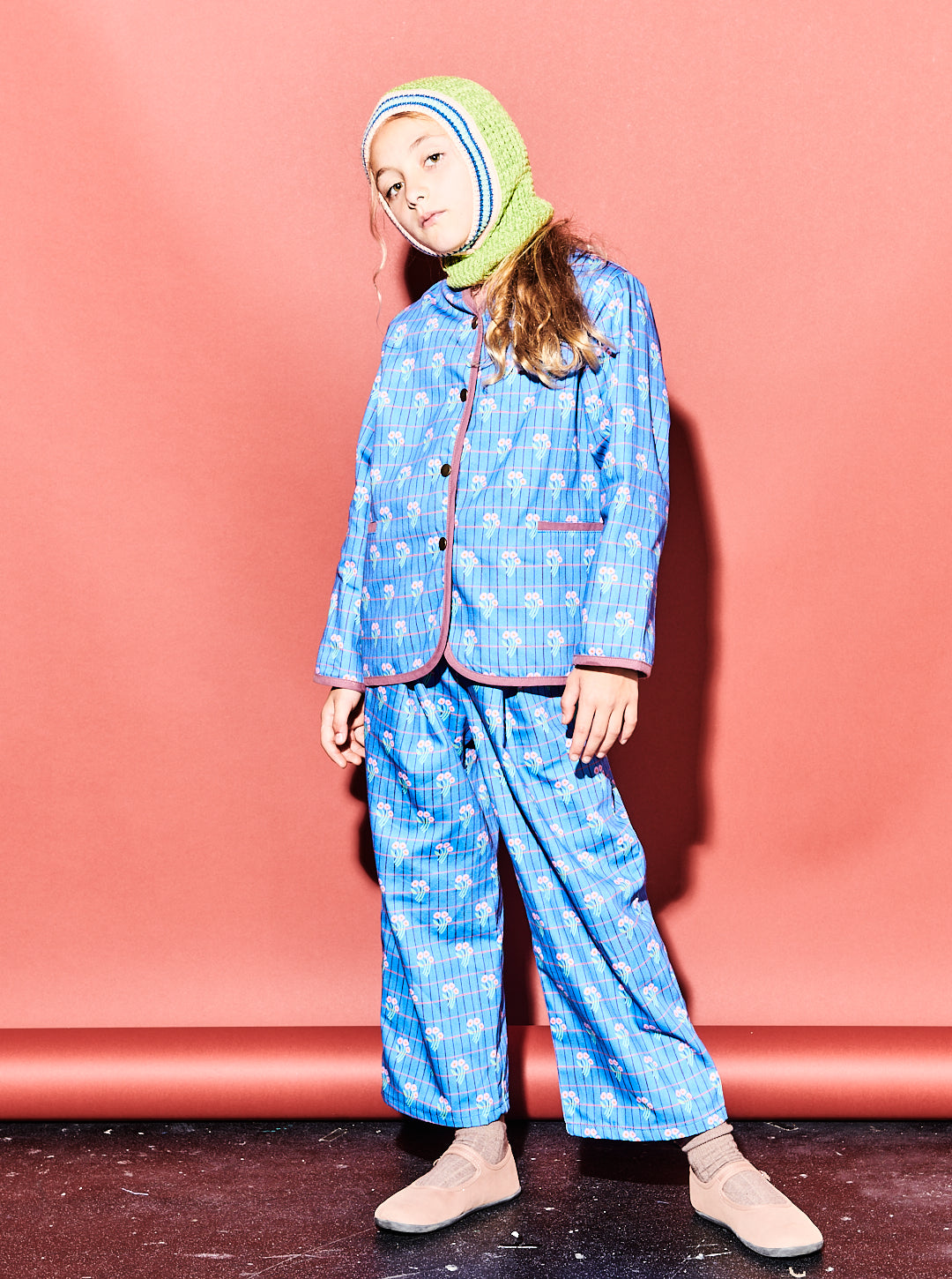 Bouquet Print Trousers