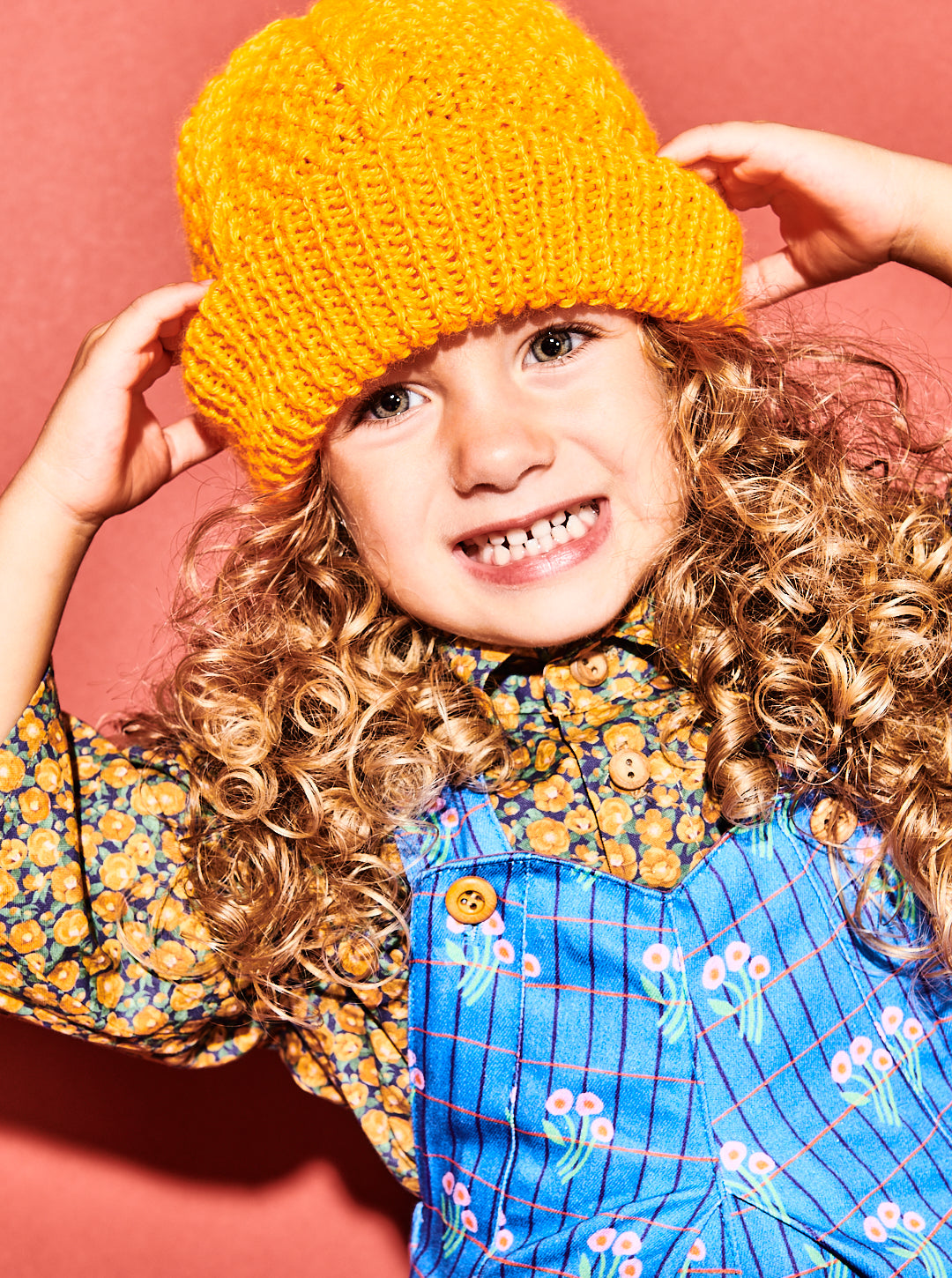 Fluro-Orange Beanie