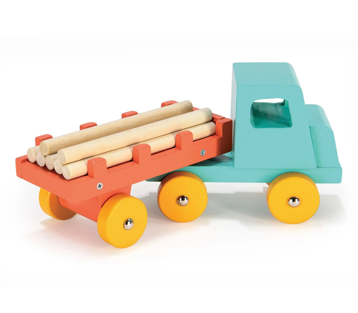 Mentari: Teal Timber Truck