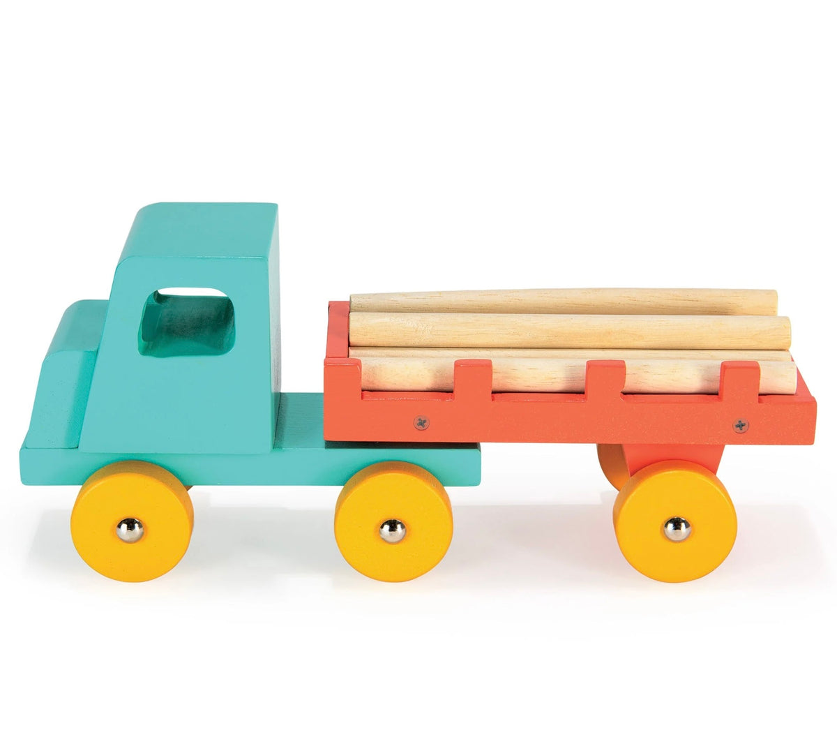 Mentari: Teal Timber Truck
