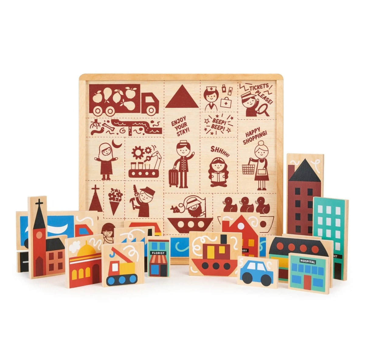Mentari: Town Puzzle