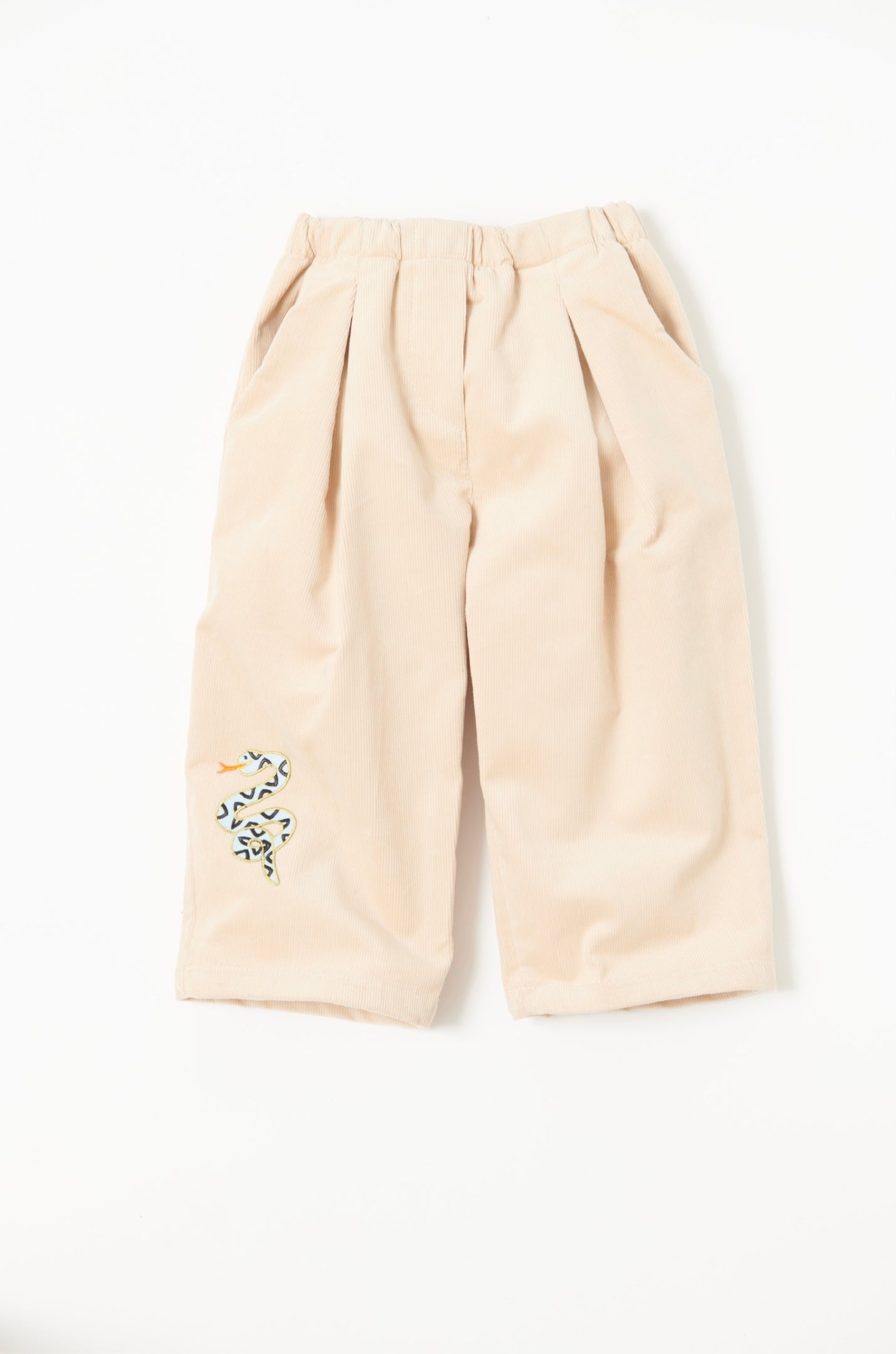 Cream Corduroy Trousers