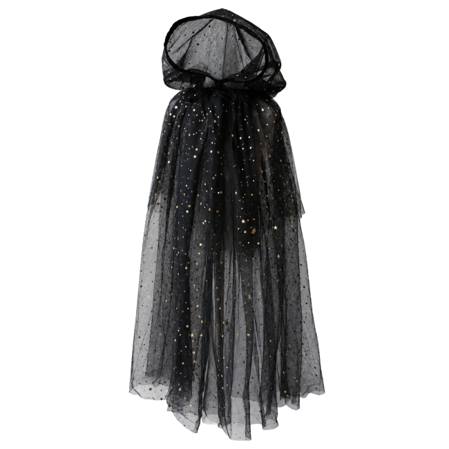 Le Petit Souk: Black Cape with Hood