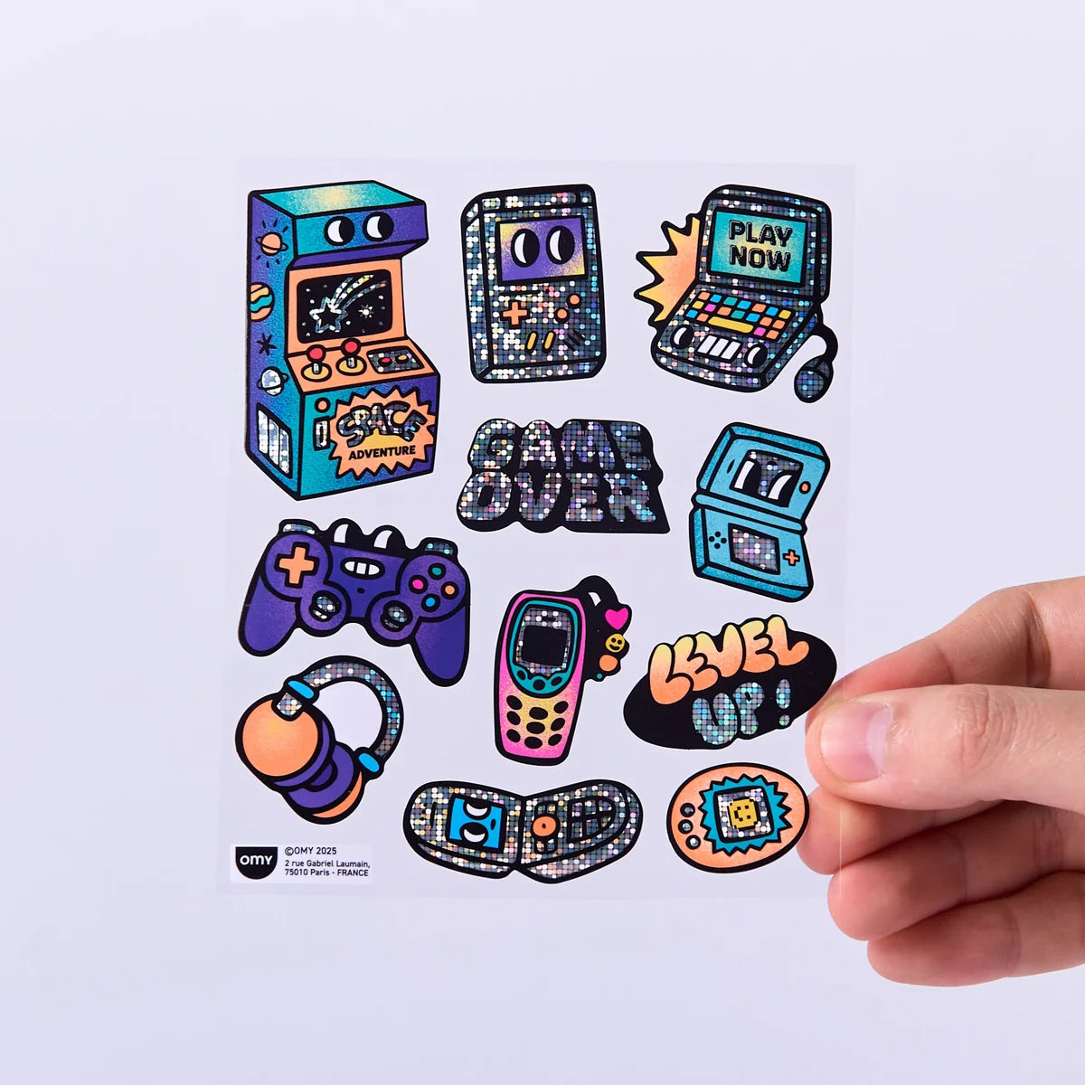 OMY: Game Boy Stickers