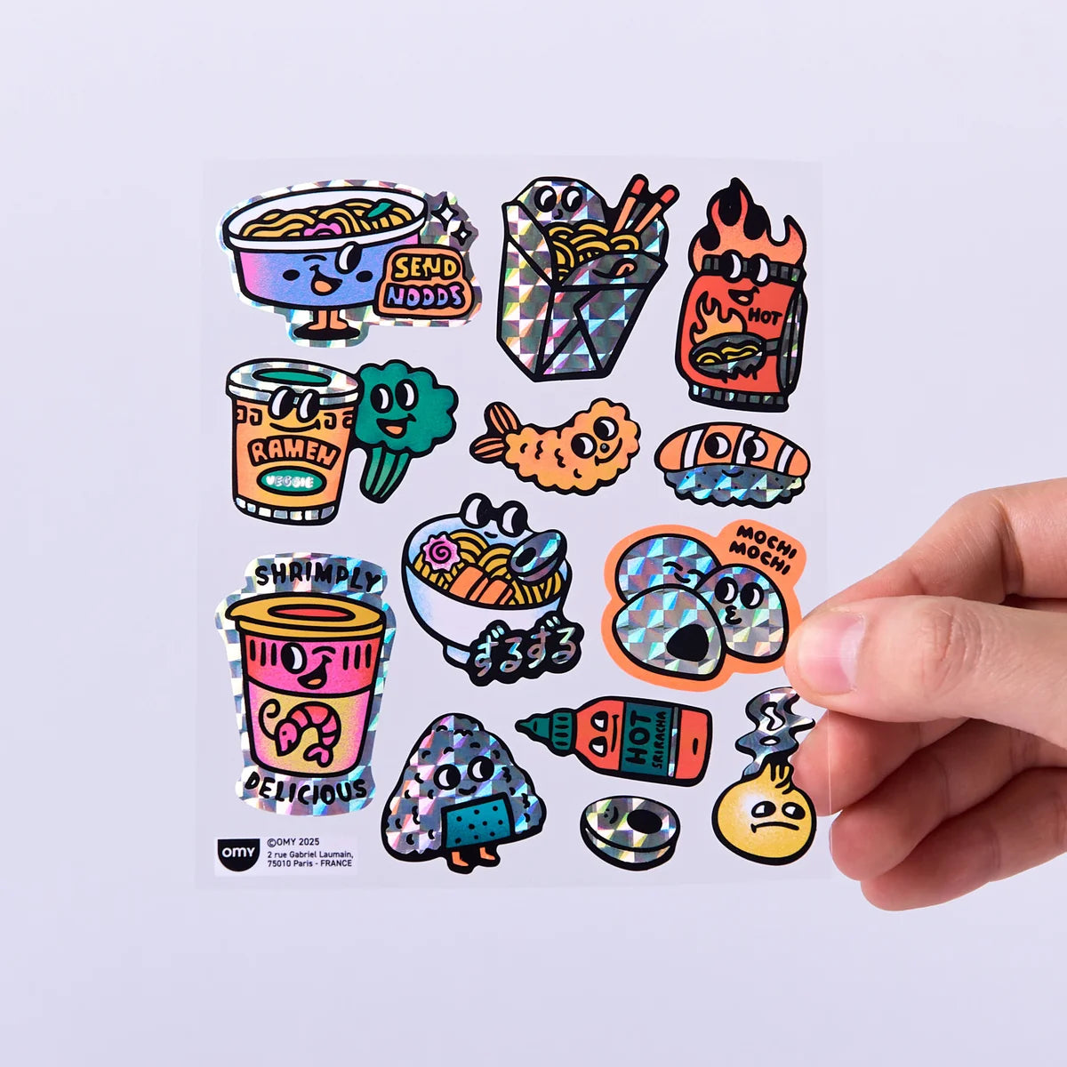 OMY: Noodle Stickers