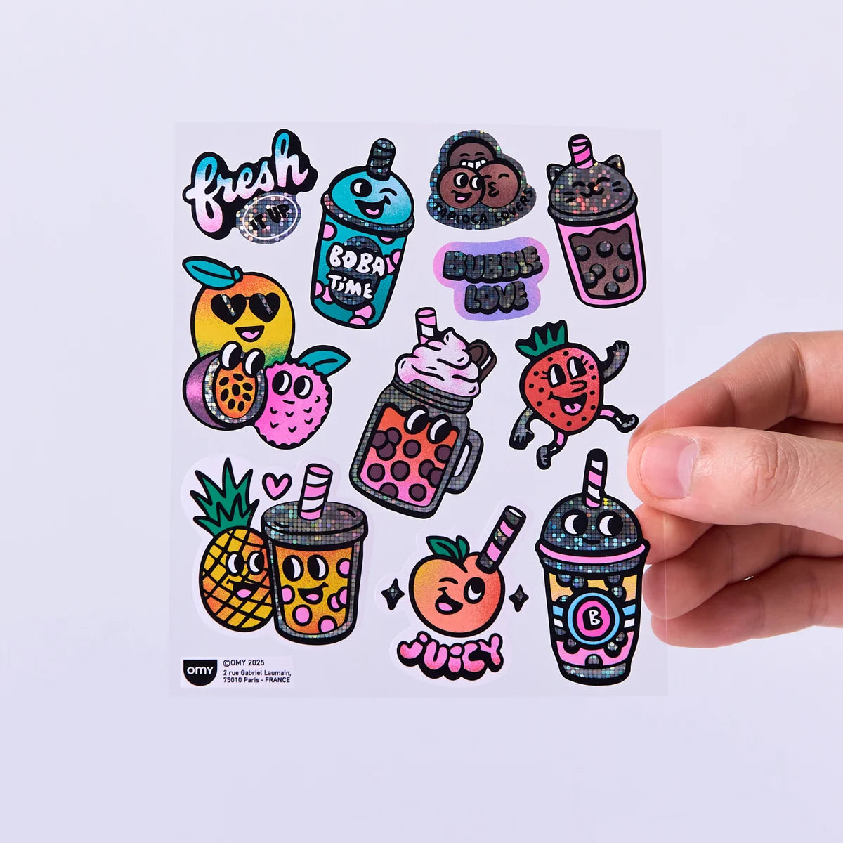OMY: Bubble Tea Stickers
