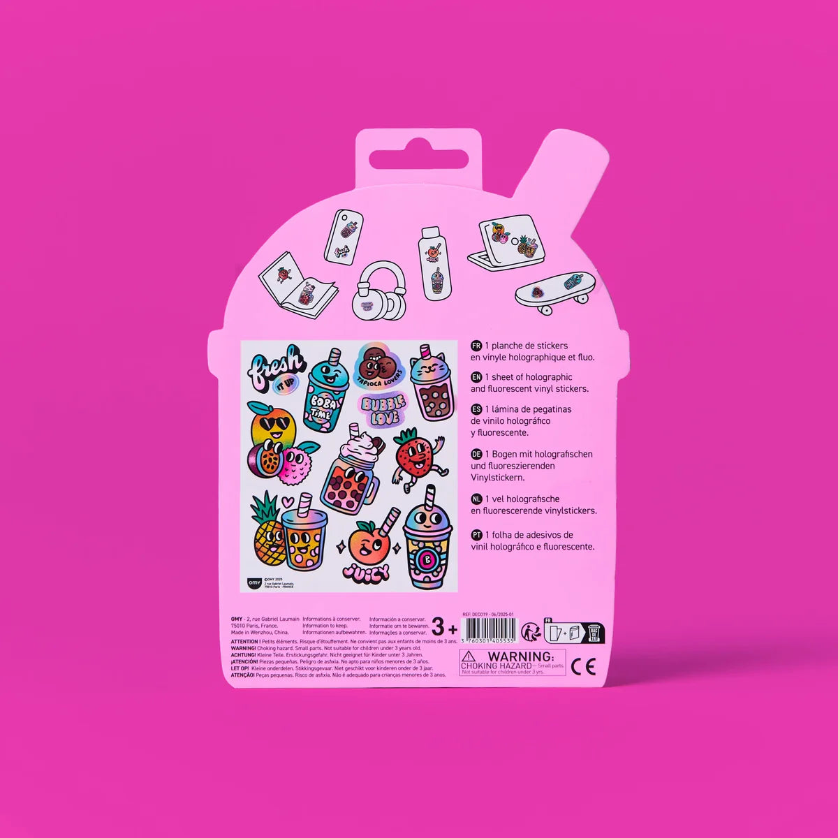 OMY: Bubble Tea Stickers
