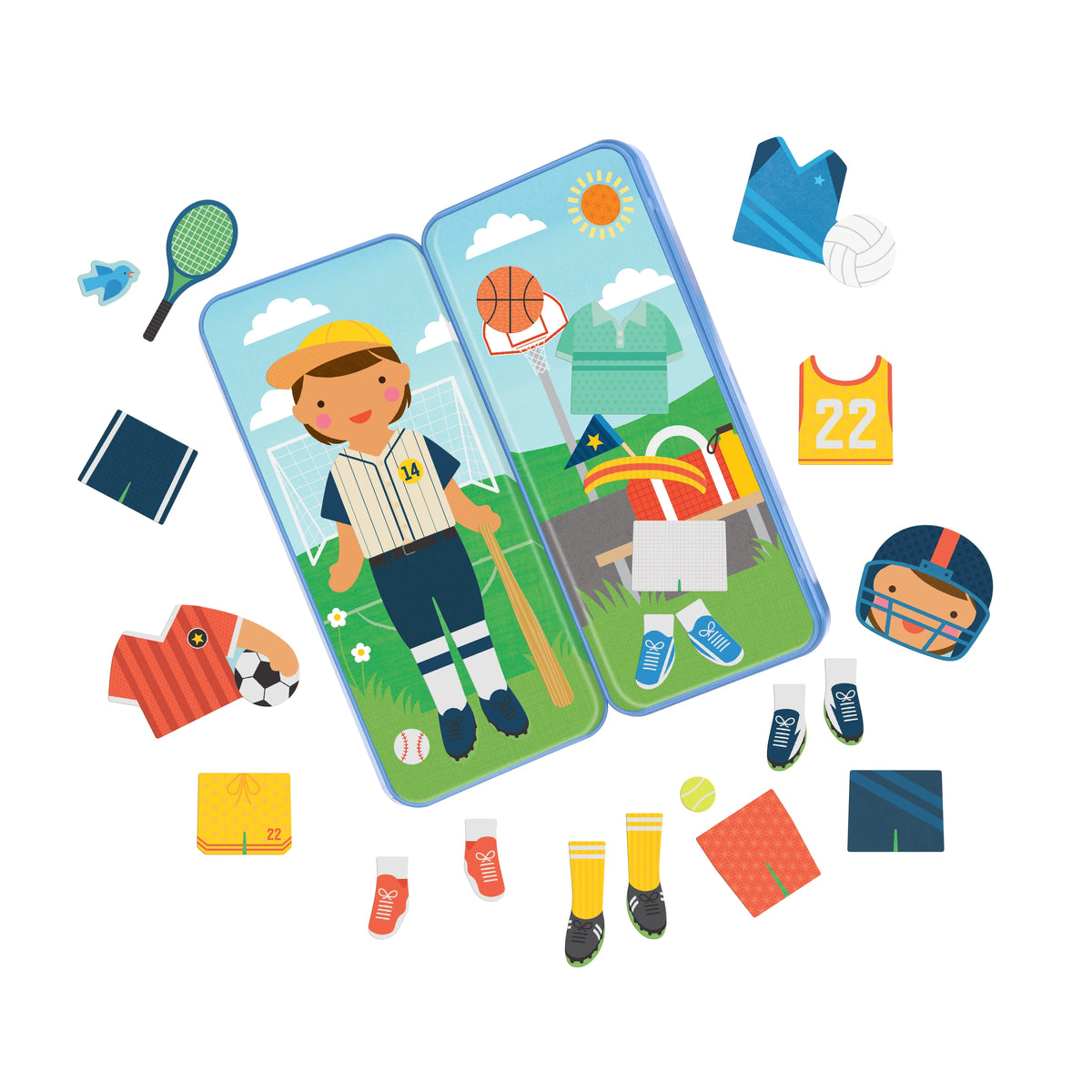 Magnetic Dress Up - Sports Star