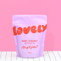 Lovely: Bath Salts - Rose + Coconut