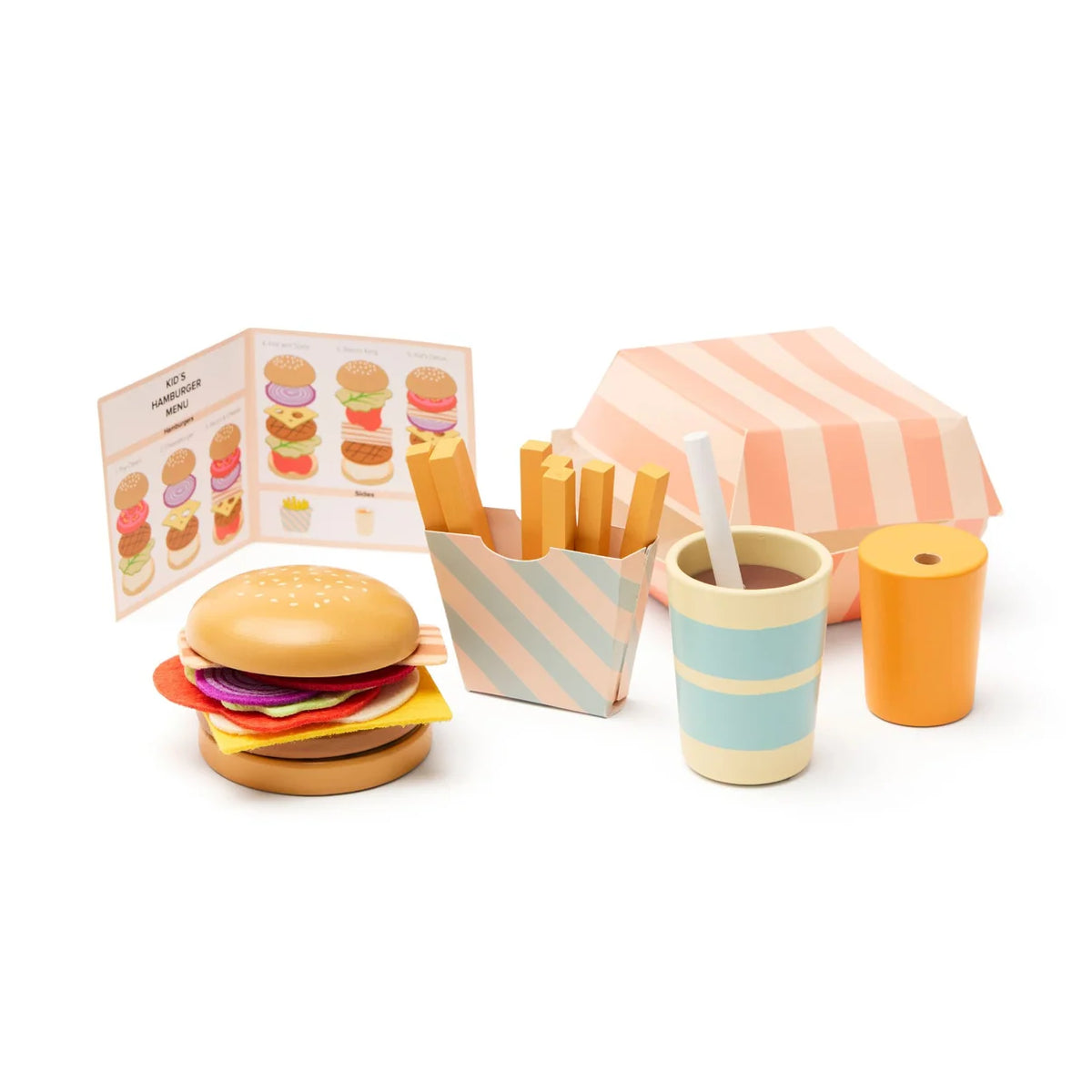 Kids Concept: Hamburger Playset