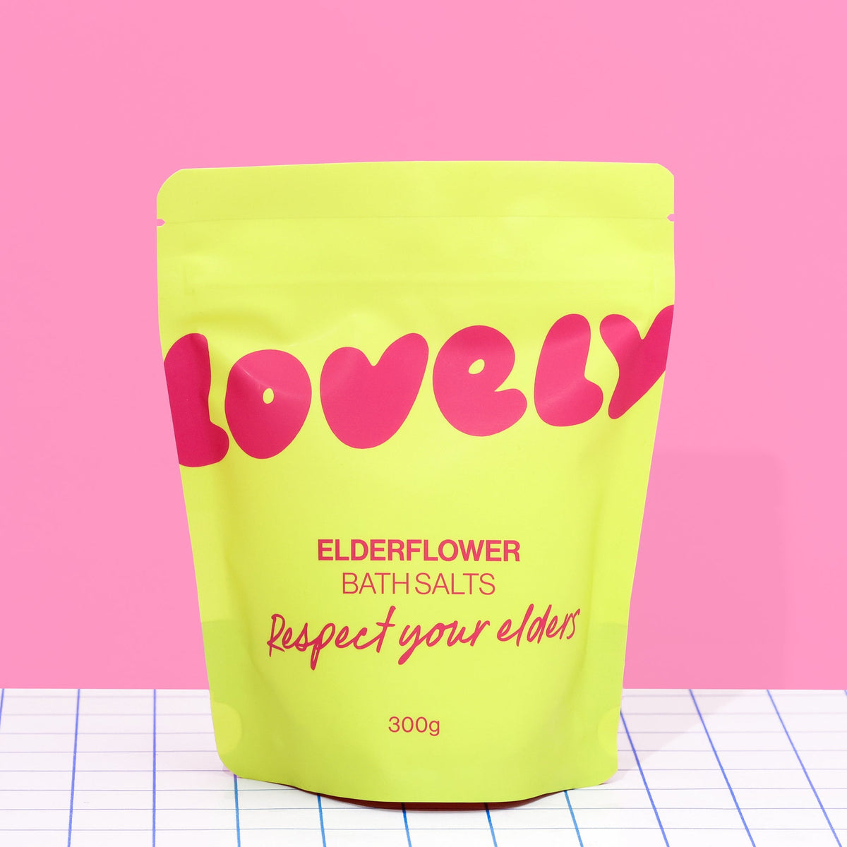 Lovely: Bath Salts - Elderflower