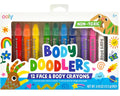 Ooly Body Doodlers: Face & Body Crayons
