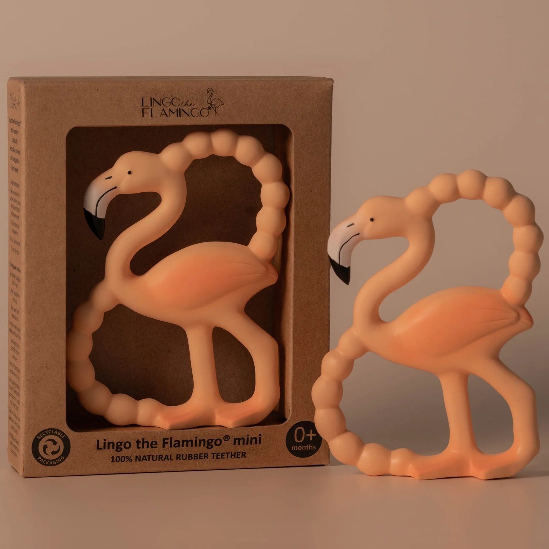 Lingo the Flamingo: Mini Teether