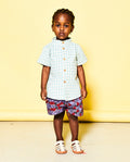 Sea Blue Gingham Shirt
