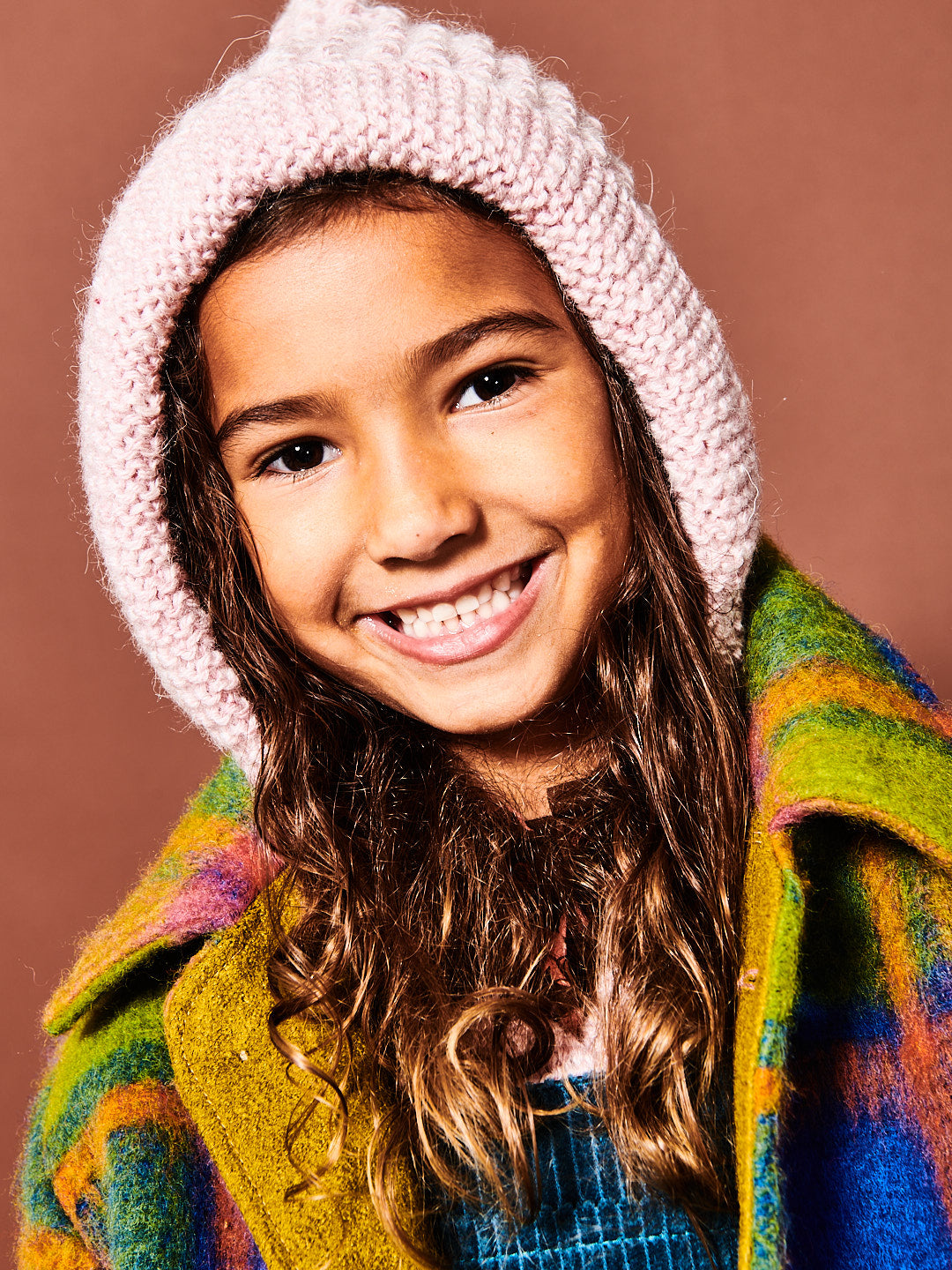 Hand-knitted Bonnet