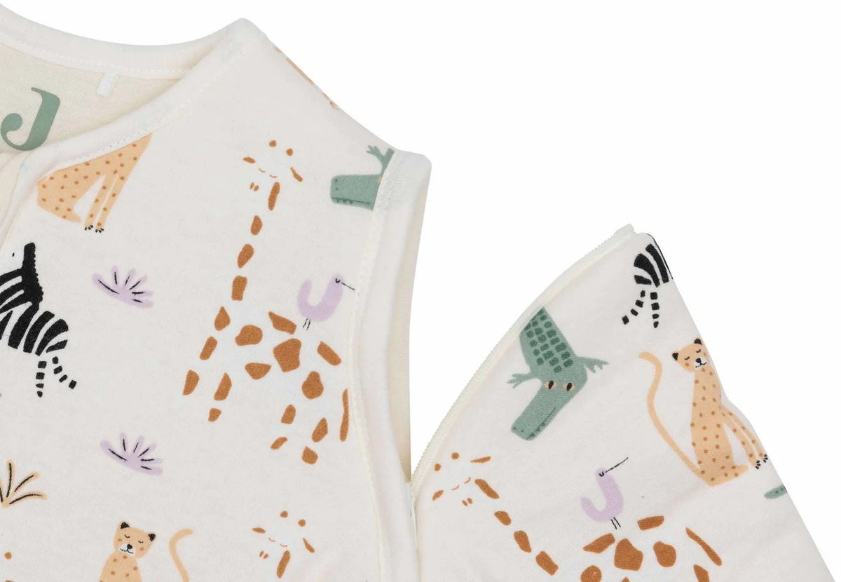 Jollein: Jungle Jambo Sleeping Bag with Removable Sleeves
