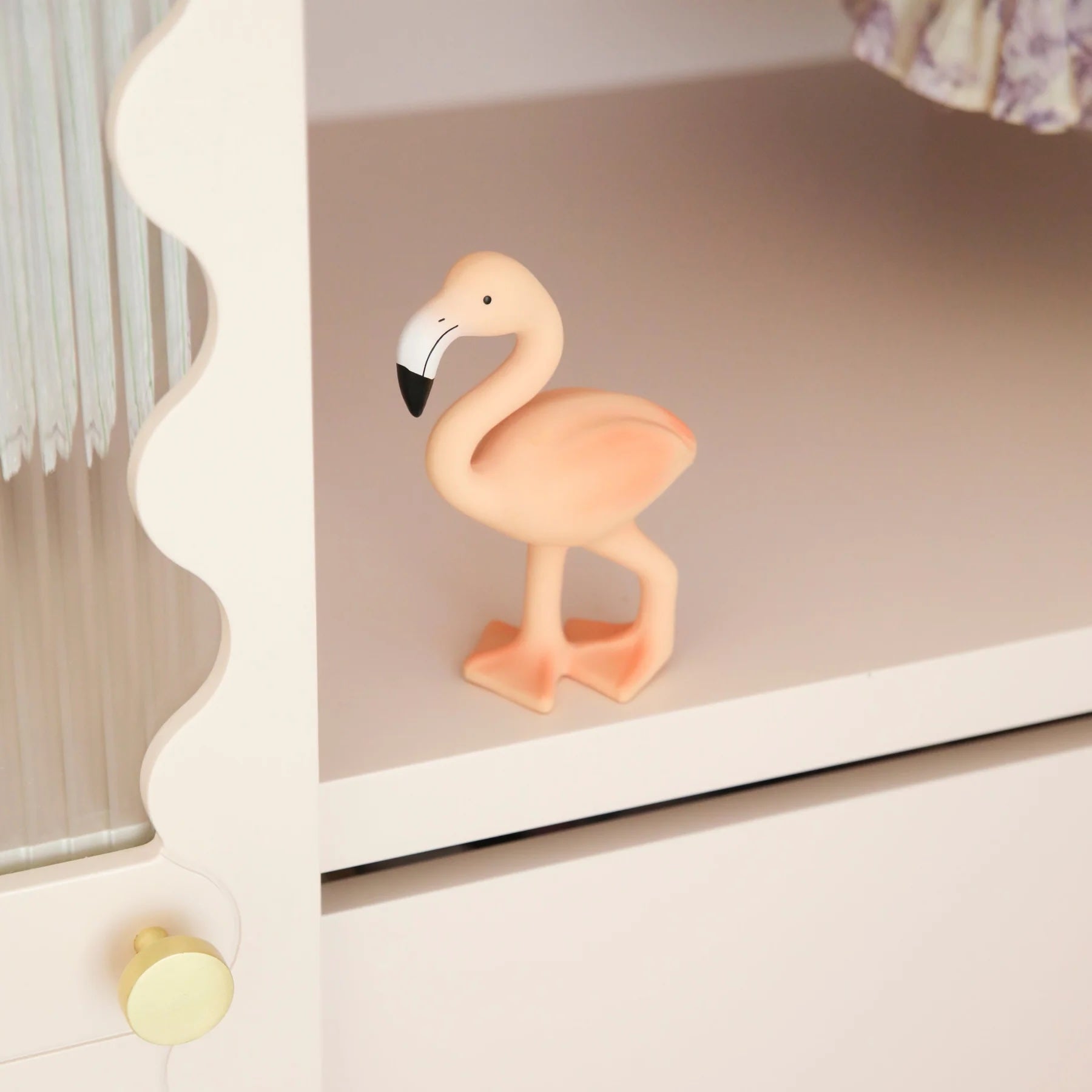 Lingo the Flamingo: Natural Rubber Teether