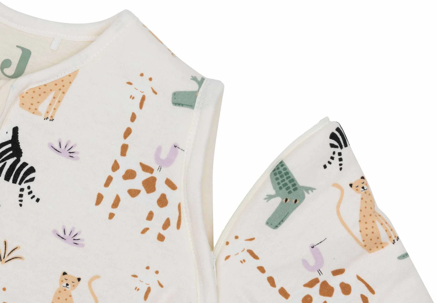 Jollein: Jungle Jambo Sleeping Bag with Removable Sleeves
