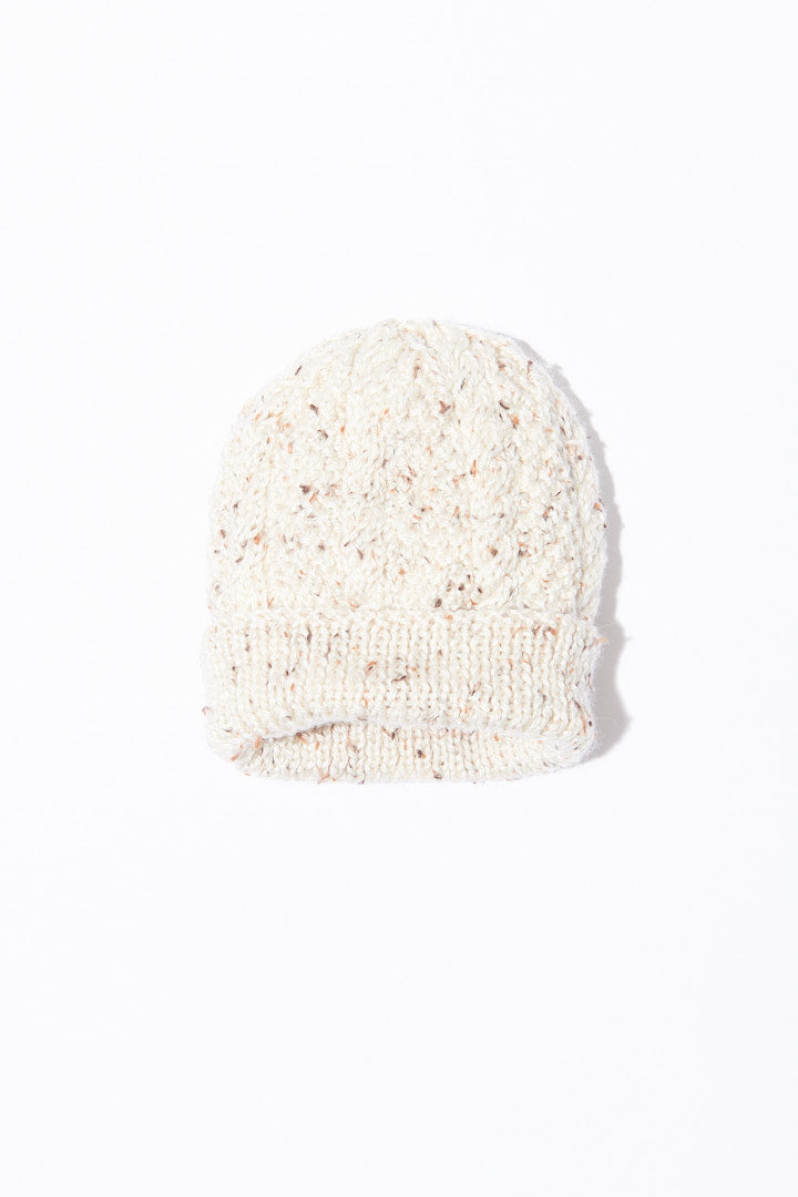 Cream Fleck Beanie