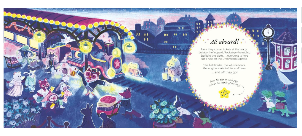 A Sleepy Soundbook: The Magic Bedtime Train Ride