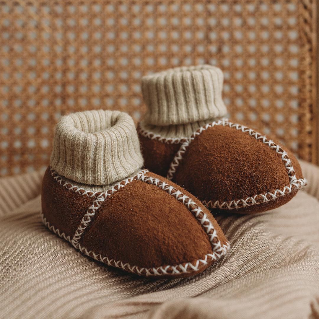 Heitmann: Lambskin Sock Booties