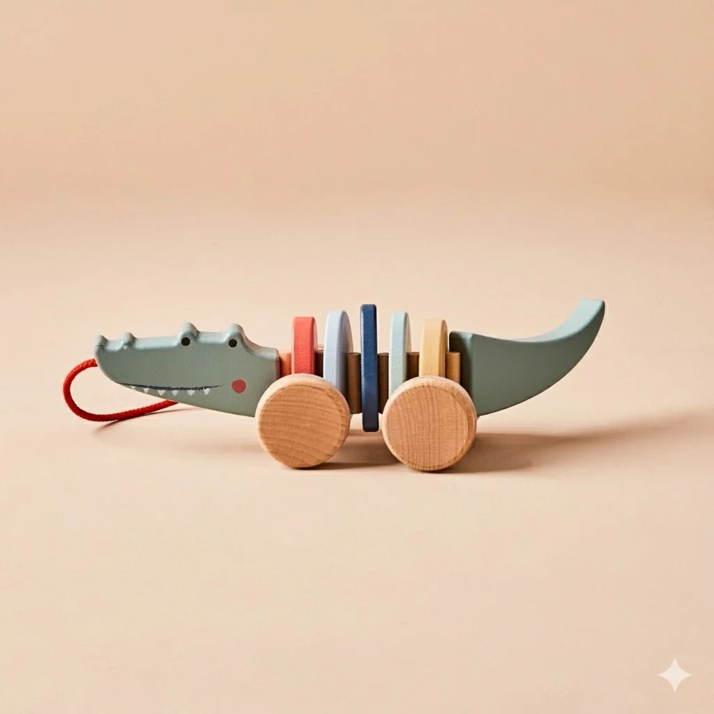 Just Bee Kids: Pull Along Crocodile
