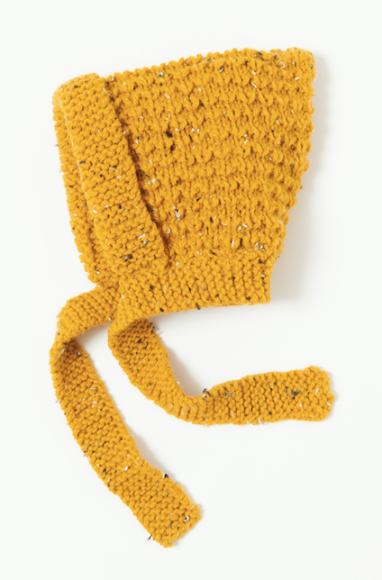 Hand-knitted Bonnet