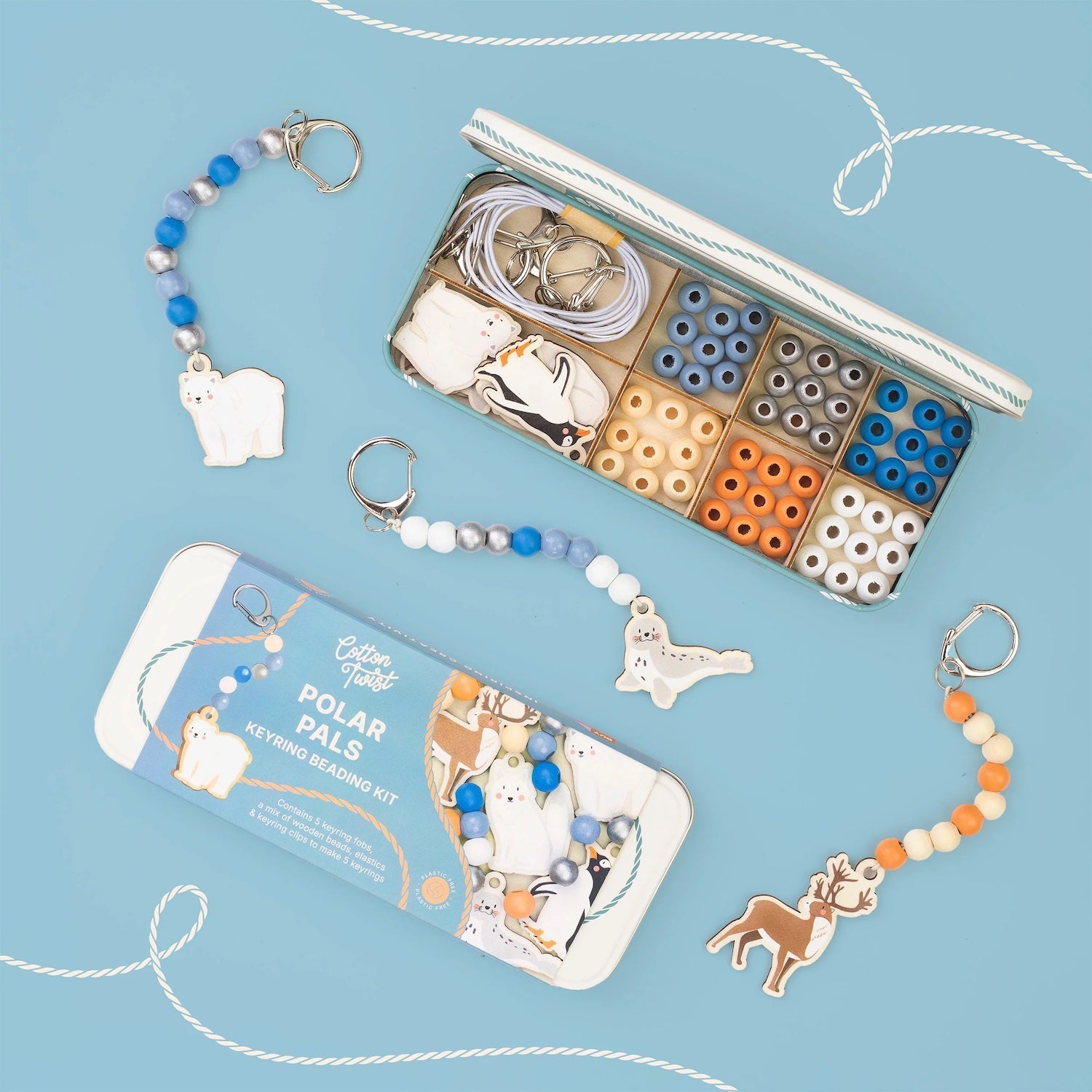 Cotton Twist: Keyring Making Kit