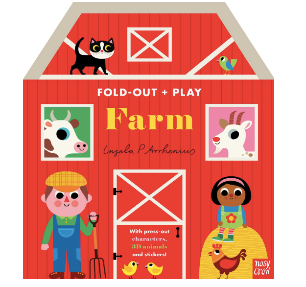 Nosy Crow: Fold Out and Play - Farm