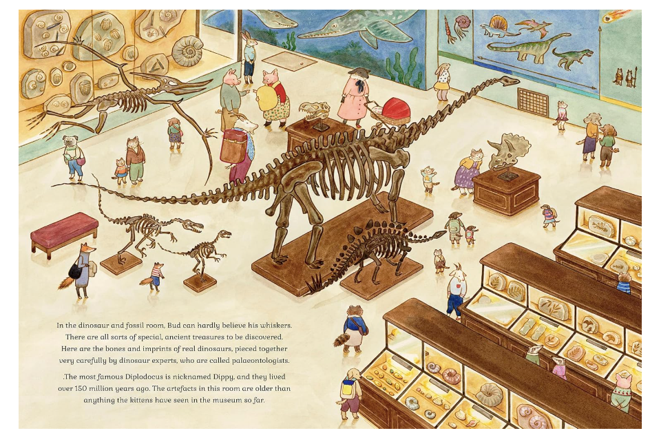 Cat Family: At The Museum - A Lift-the-Flap Book