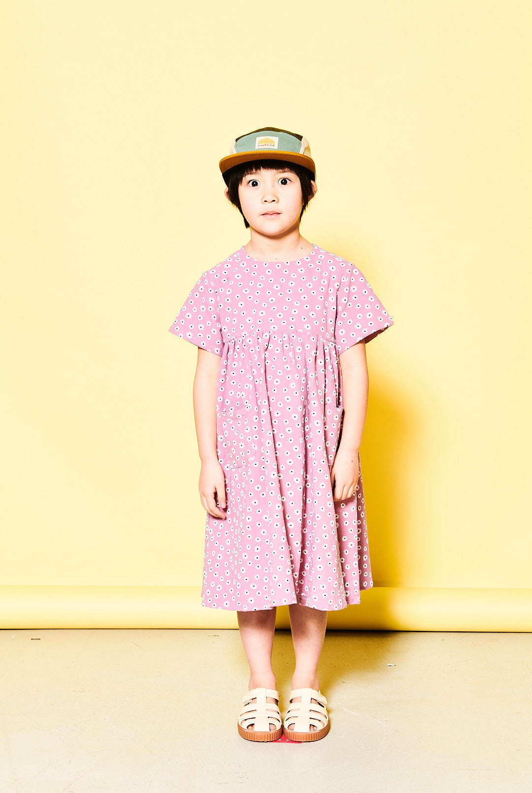 Lavender Floral Babydoll Dress