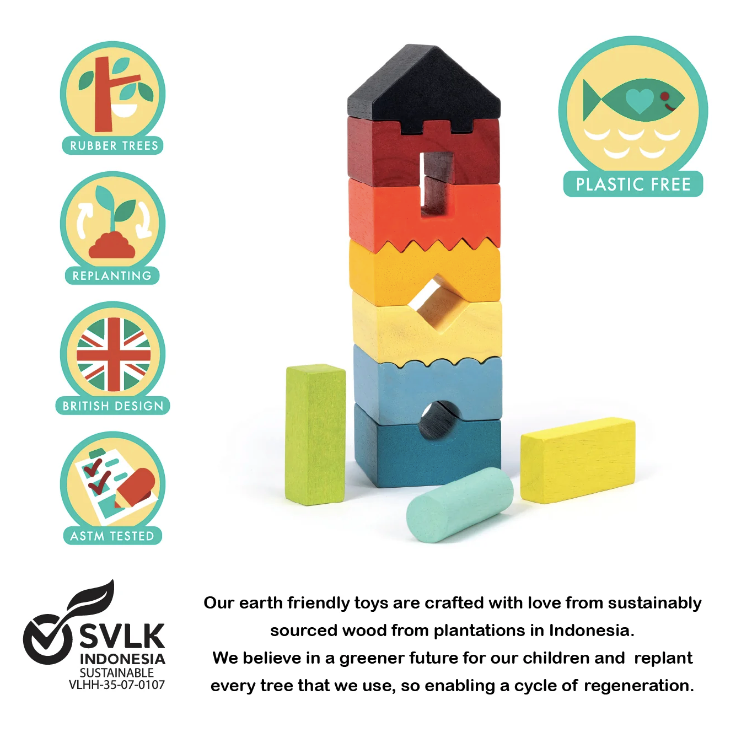 Mentari: Colourful Stacking Tower