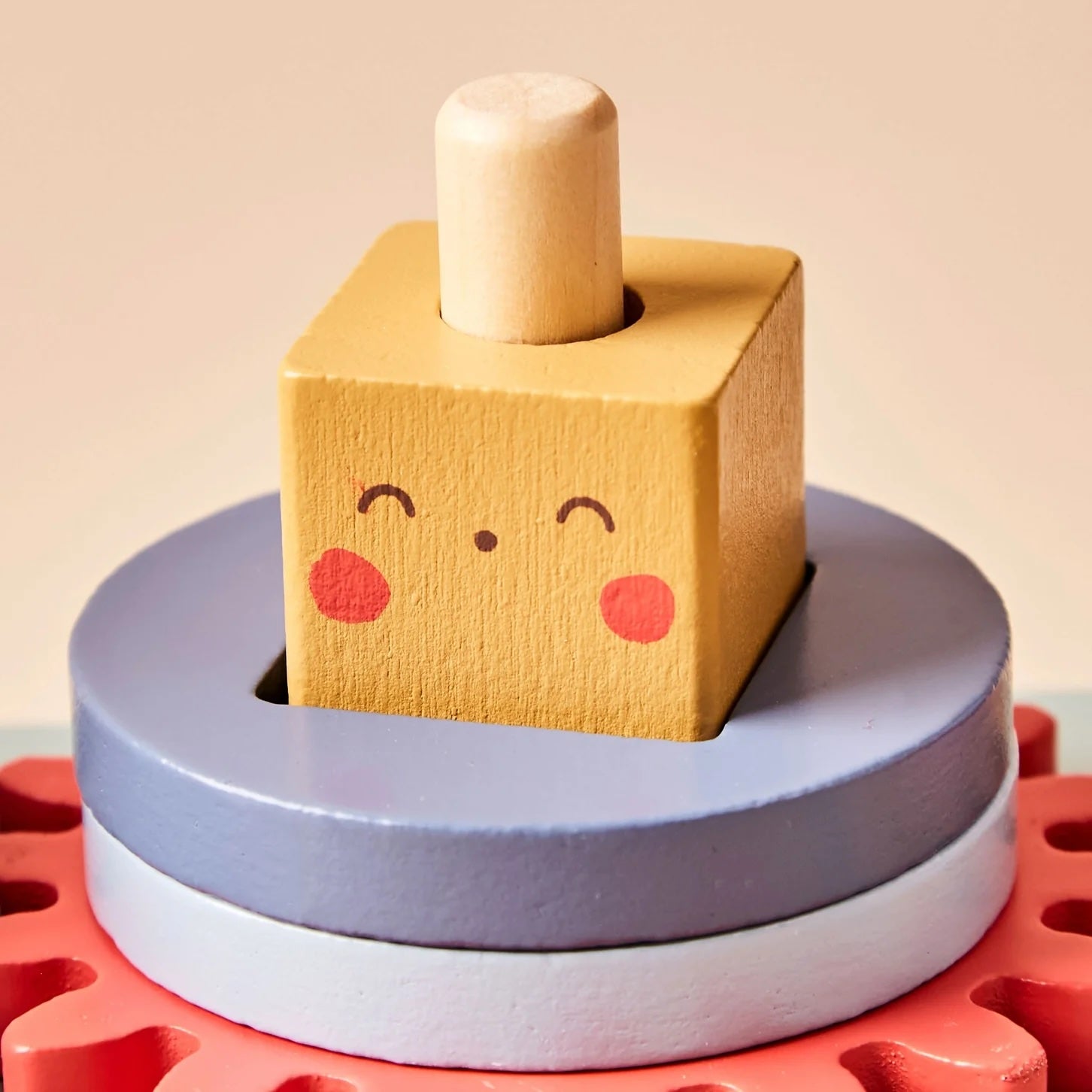 Just Bee Kids: Wooden Turning Cog Puzzle