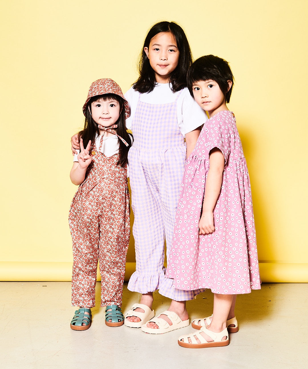 Red Poppy Pleat Front Dungaree
