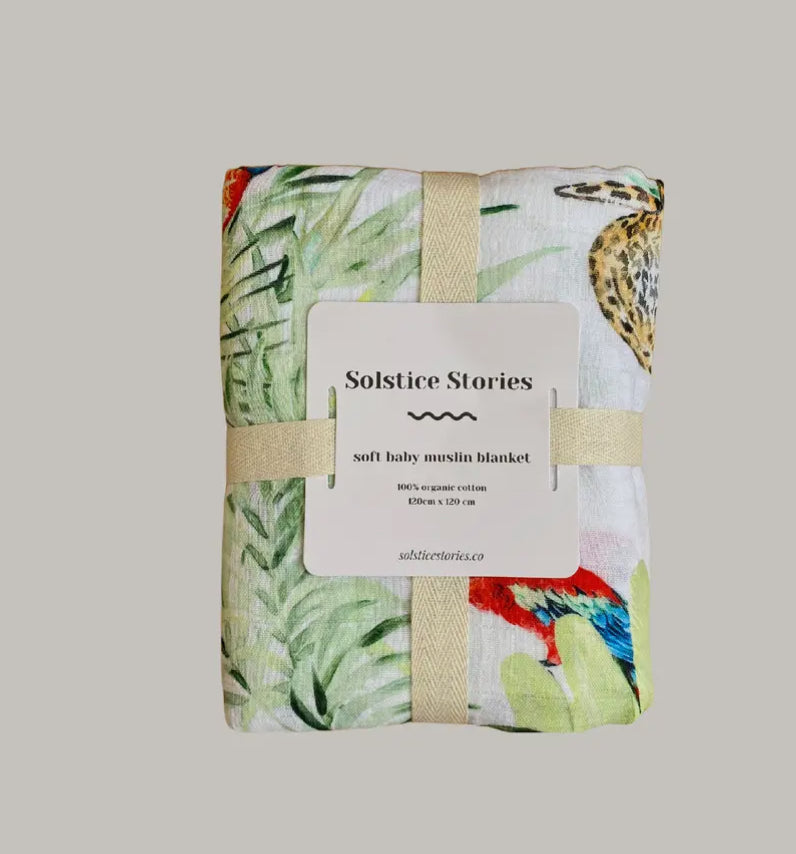 Solstice Stories: Muslin Swaddles