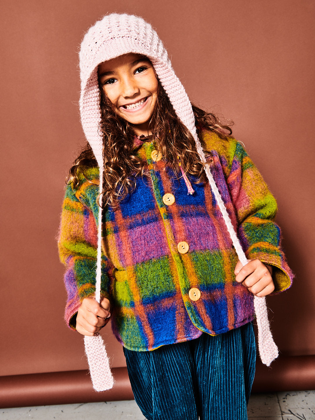 Hand-knitted Bonnet
