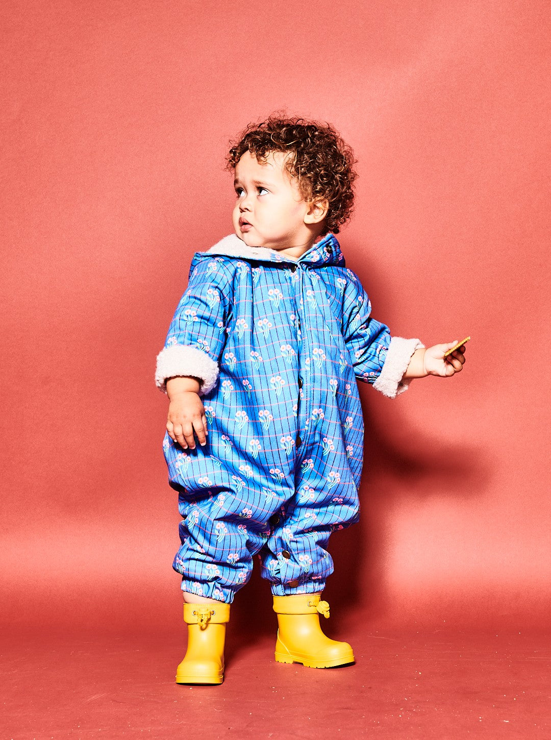 Bouquet Print Pramsuit