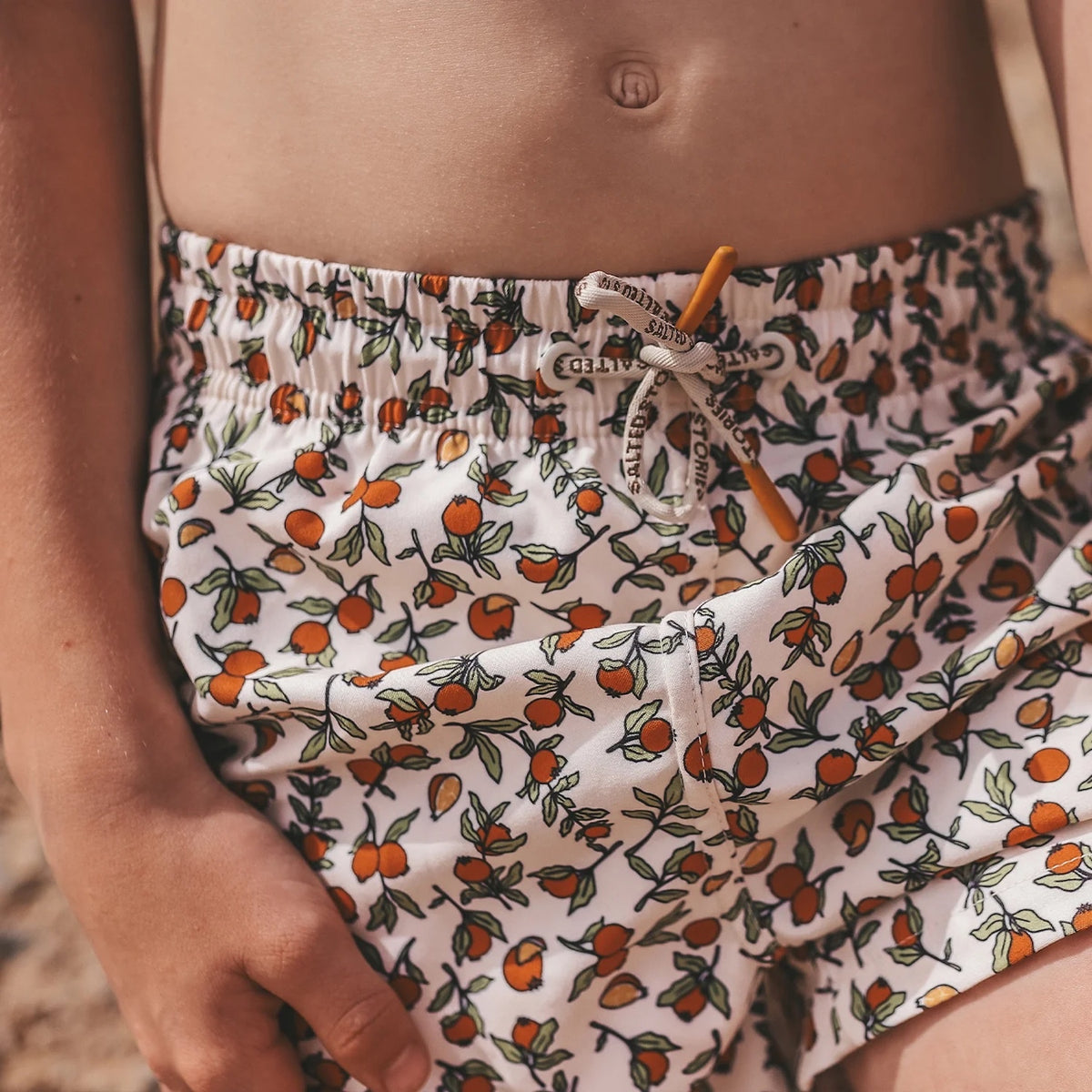 Salted Stories: Pomegrante Swim Shorts - Was £20 Now £12