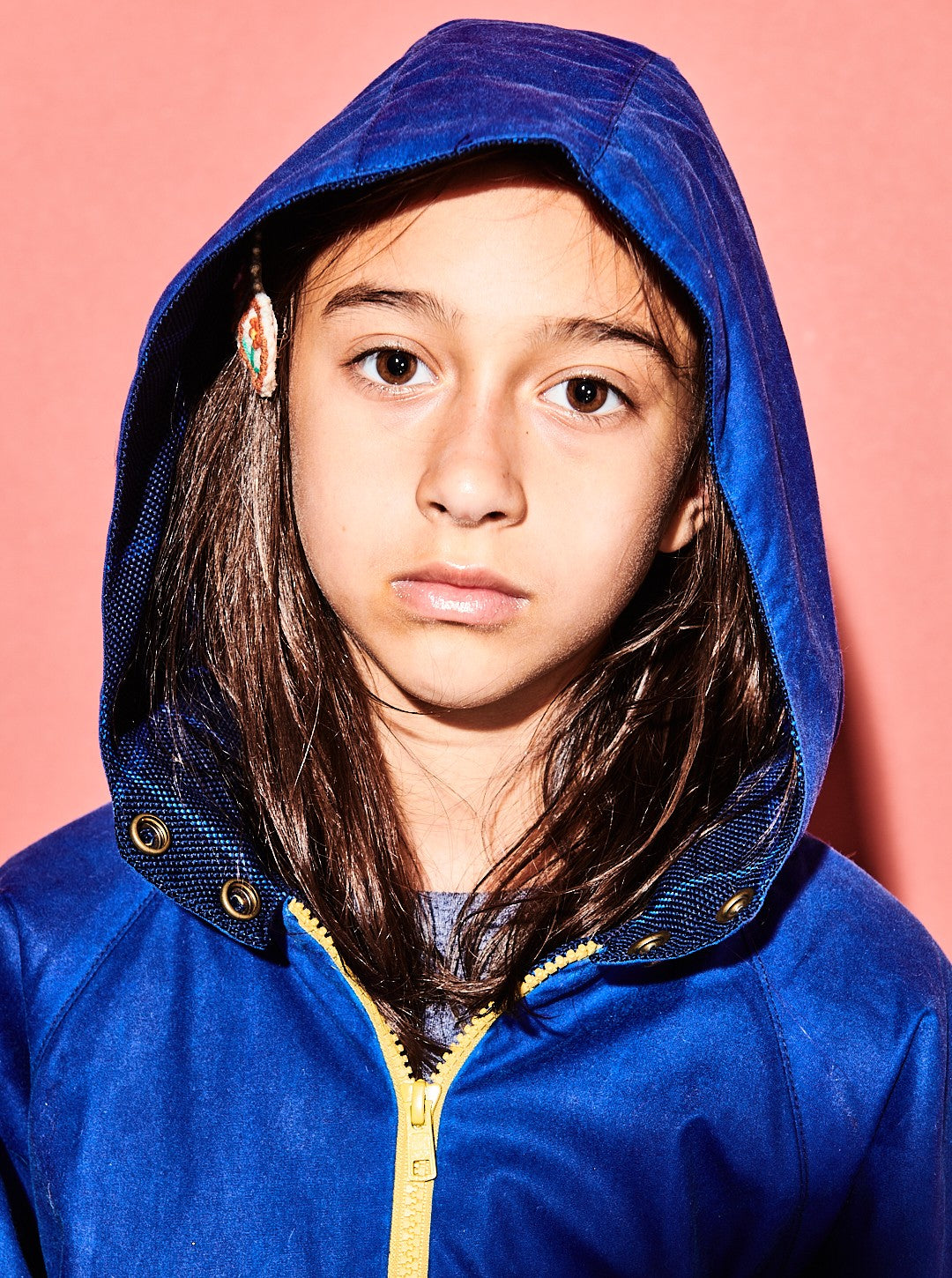 Electric Blue Wax Jacket