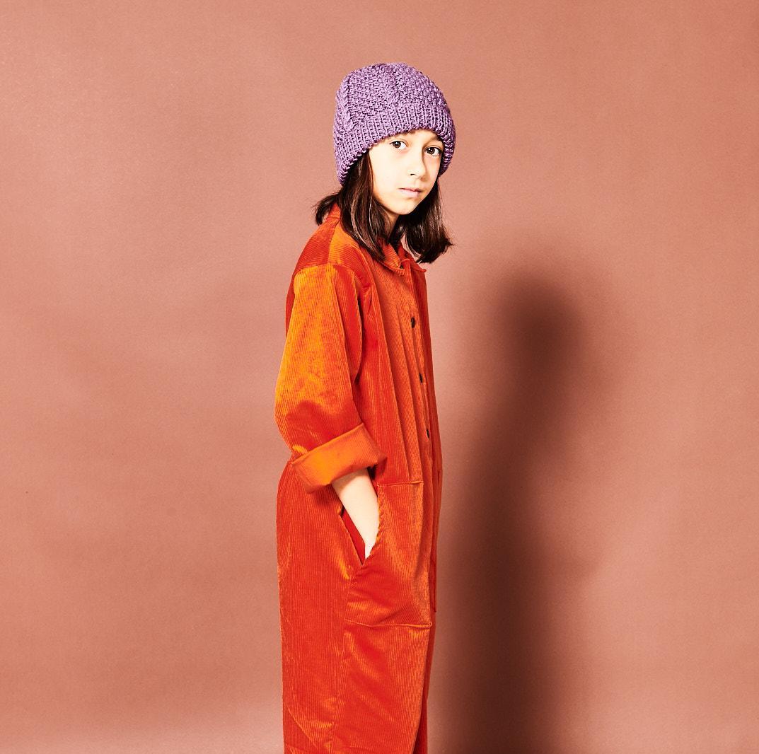 Purple Beanie