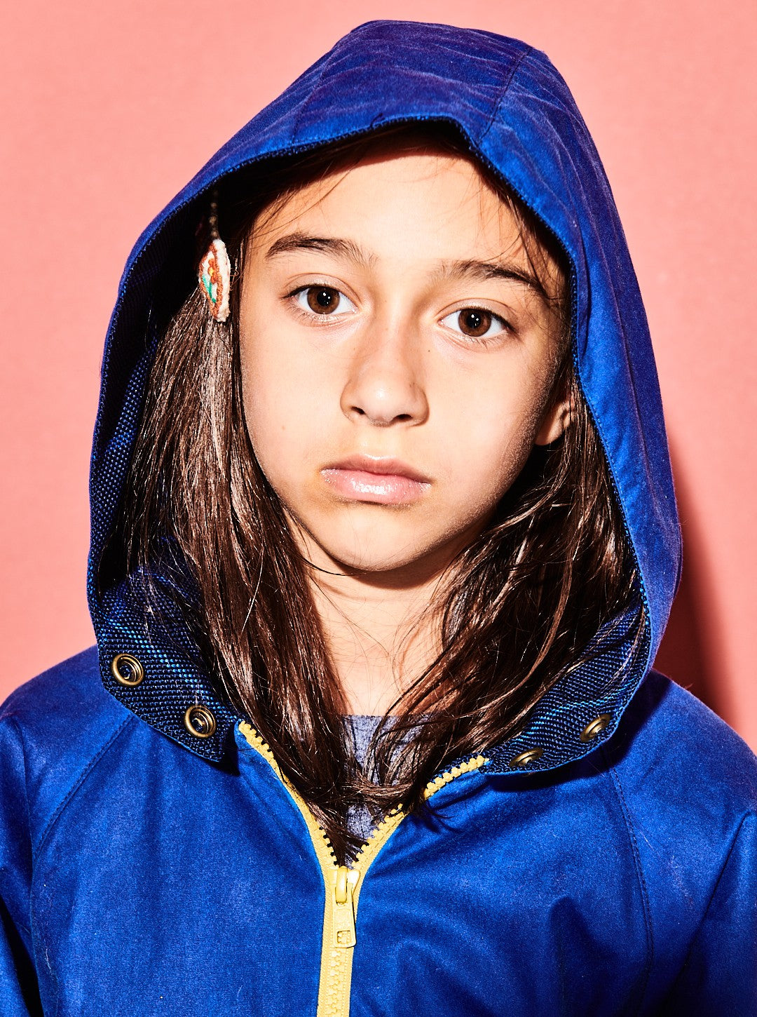 Electric Blue Wax Jacket