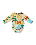 Halcyon Nights: Long Sleeve Bodysuit Zoo Crew
