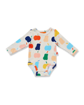 Halcyon Nights: Long Sleeve Bodysuit Tiny Orchard